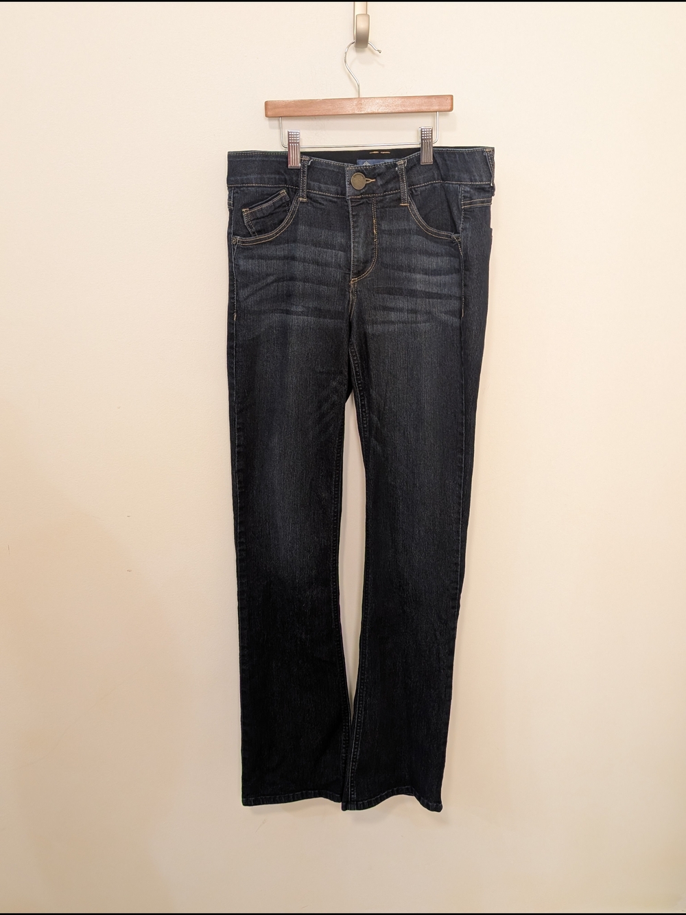 Democracy "Ab" Solution Dark Wash Mid rise Women's Bootcut Jeans Women's Size 6